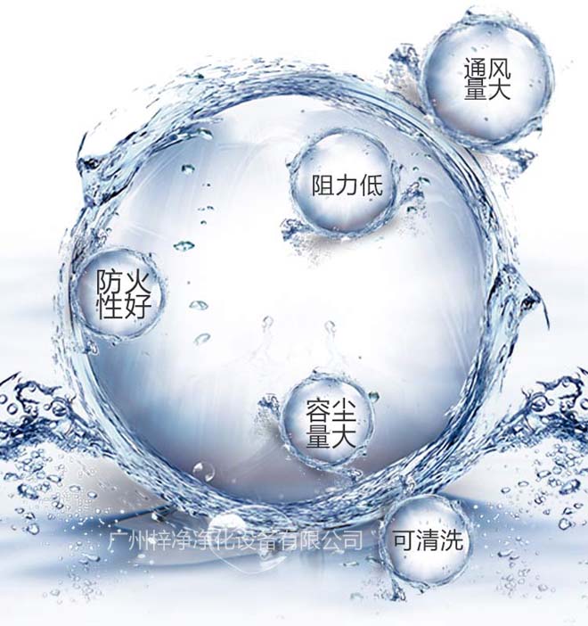G4空气过滤器通风量大、容尘量大