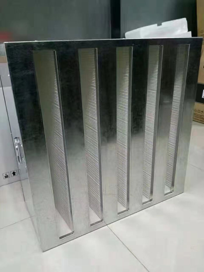 V型高效空氣過濾器又稱W型高效過濾器，箱式高效過濾器，W型V型組合式高效過濾器